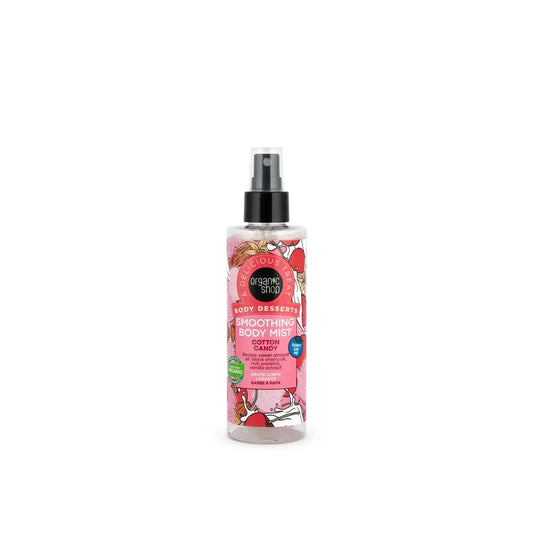 Organic Shop Mist Corporal Algodón De Azúcar, 200 Ml