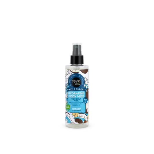 Organic Shop Mist Corporal Hidratante Leche De Coco, 200 Ml