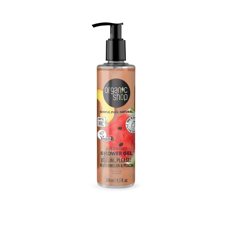 Organic Shop Mix Gel De Ducha Hidratante Bellini, Por Favor , 280 ml