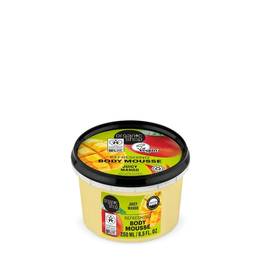 Organic Shop Mix Mousse Corporal Reparador De Mango , 280 ml