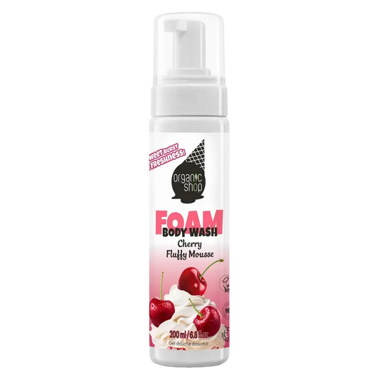 Organic Shop Ogs Ice Gel De Ducha En Espuma Mousse De Cereza , 200 ml