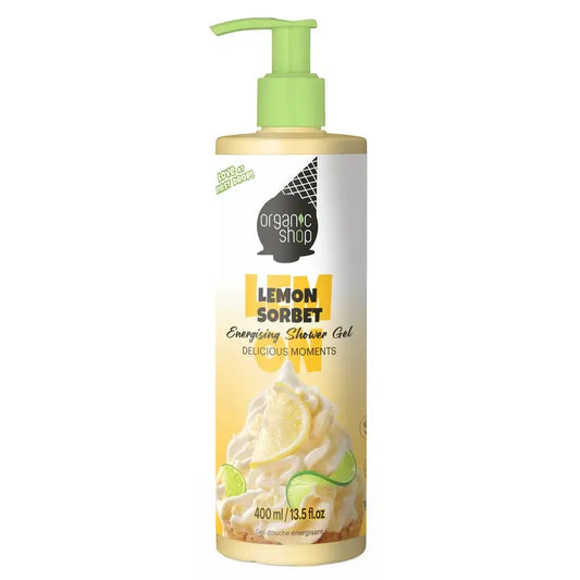 Organic Shop Ogs Ice Gel De Ducha Energizante Sorbete De Limón , 400 ml