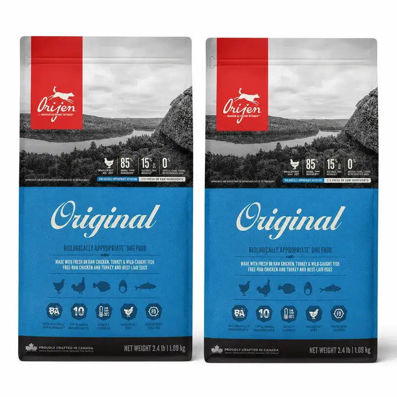 Orijen Canine Adult Original 2 X 11,4 Kg Pienso Para Perros , pack 2