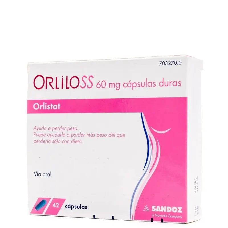 Orliloss 60 mg 42 Cápsulas