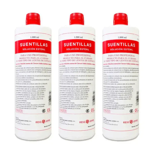 Orravan Triplo Suentillas Solución Única Para Lentillas 3 x 1 L