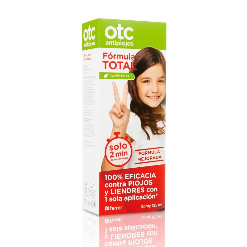 Otc Antipiojos Spray Formula Total 125 ml
