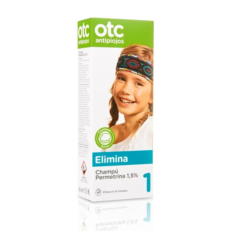 Otc Antipiojos Champú Permetrina 1,5% 125 ml