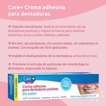 Care+ Crema Adhesiva 75 gr