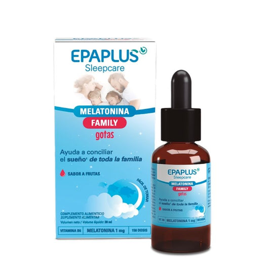 Epaplus Sleepcare Melatonina Family Gotas, 30 ml