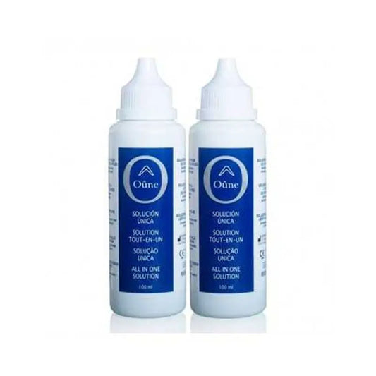 Compra Oune Solución Única Líquido De Lentillas, 2x100 ml al mejor