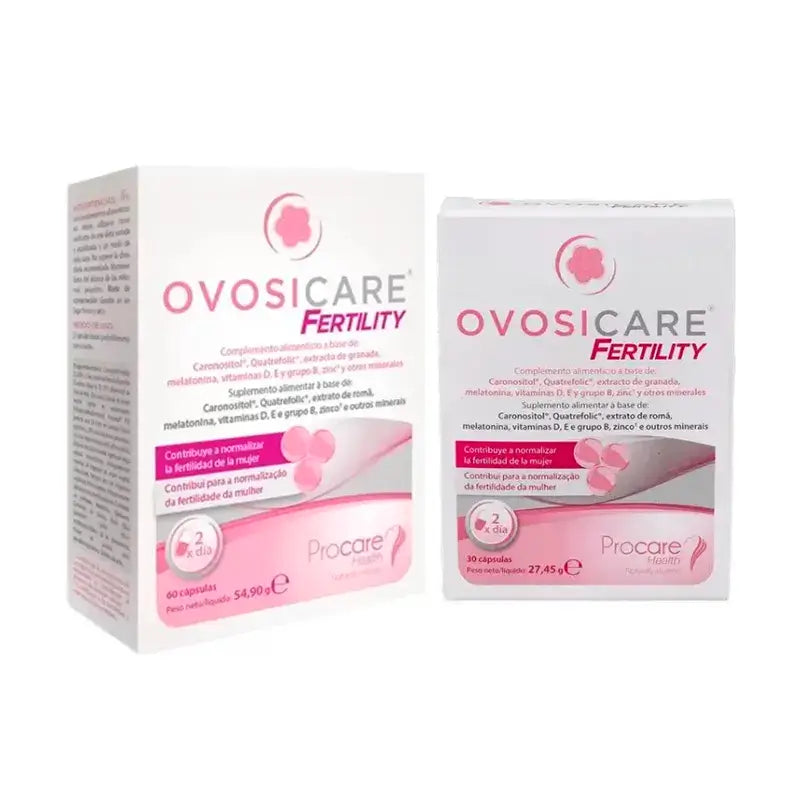 Ovosicare Fertility, Duplo 60 + 30 Cápsulas