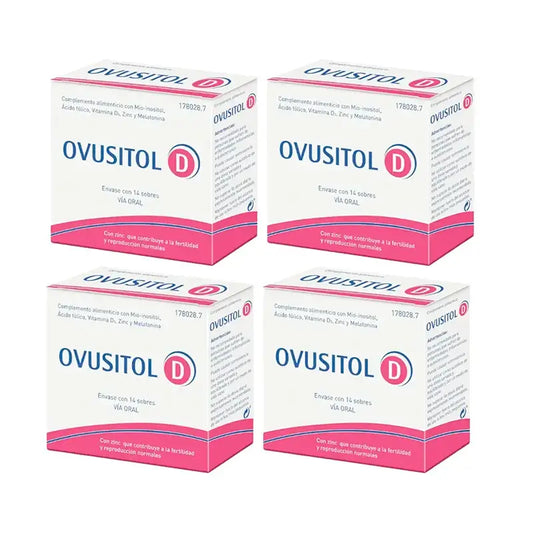 Ovusitol D, Pack 4 x 14 Sobres