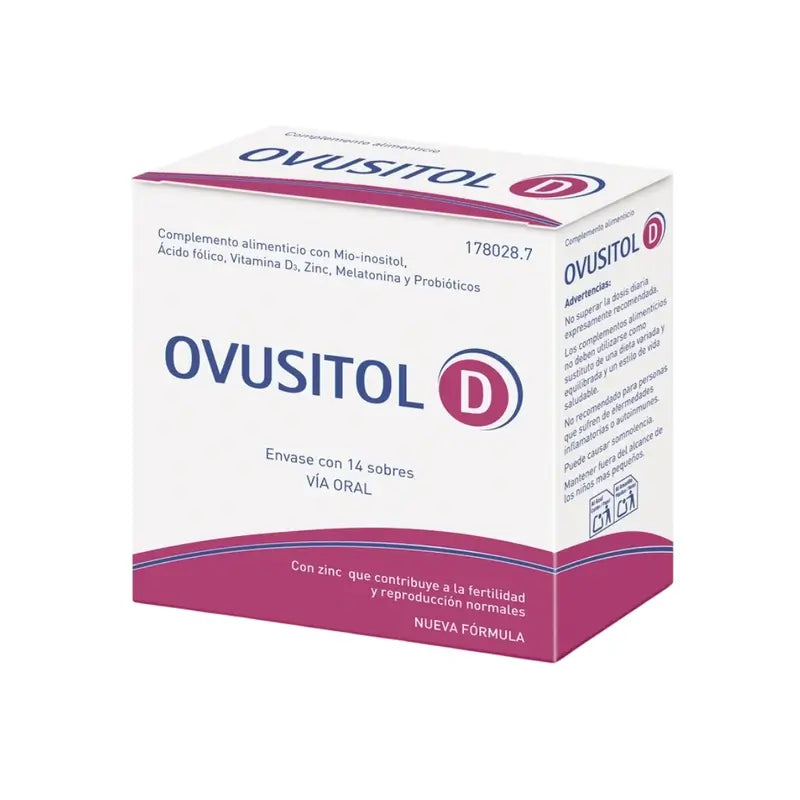 Ovusitol D, Pack 4 x 14 Sobres