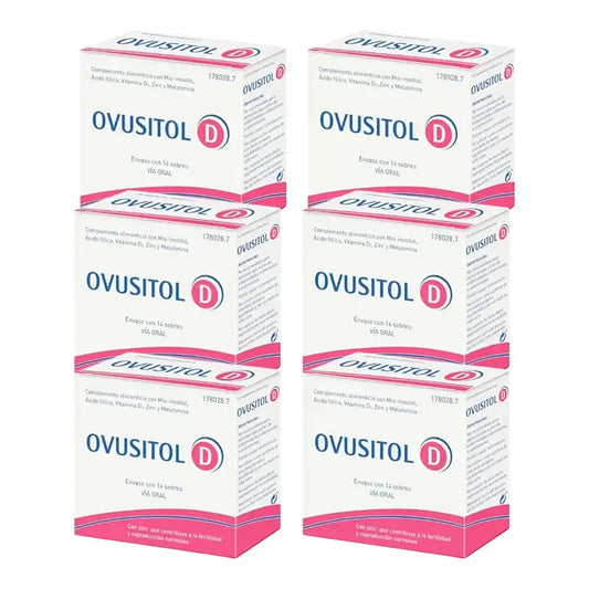 Ovusitol D, Pack 6 x 14 Sobres