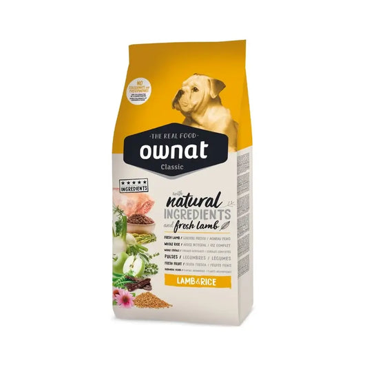 Ownat Classic Canine Adult Cordero Arroz 12Kg
