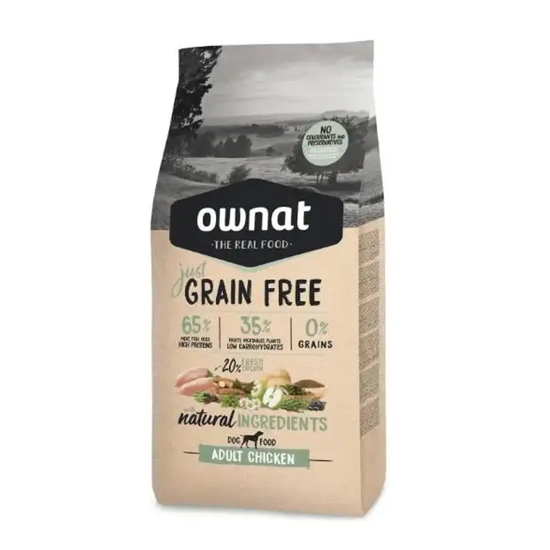 Ownat Just Canine Adult Grain Free Pollo 14Kg