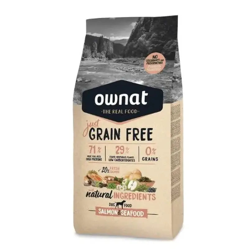 Ownat Just Canine Adult Grain Free Salmon 14Kg