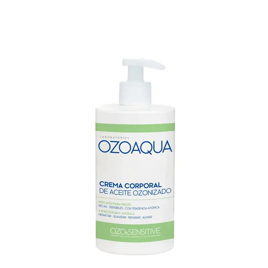 Ozoaqua Crema Corporal De Aceite Ozonizado Ozosensitive, 500 ml