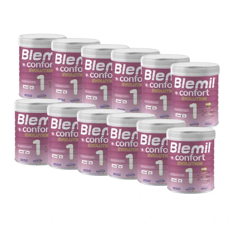 Blemil 1 Confort Evolution, Pack 12x800 gr