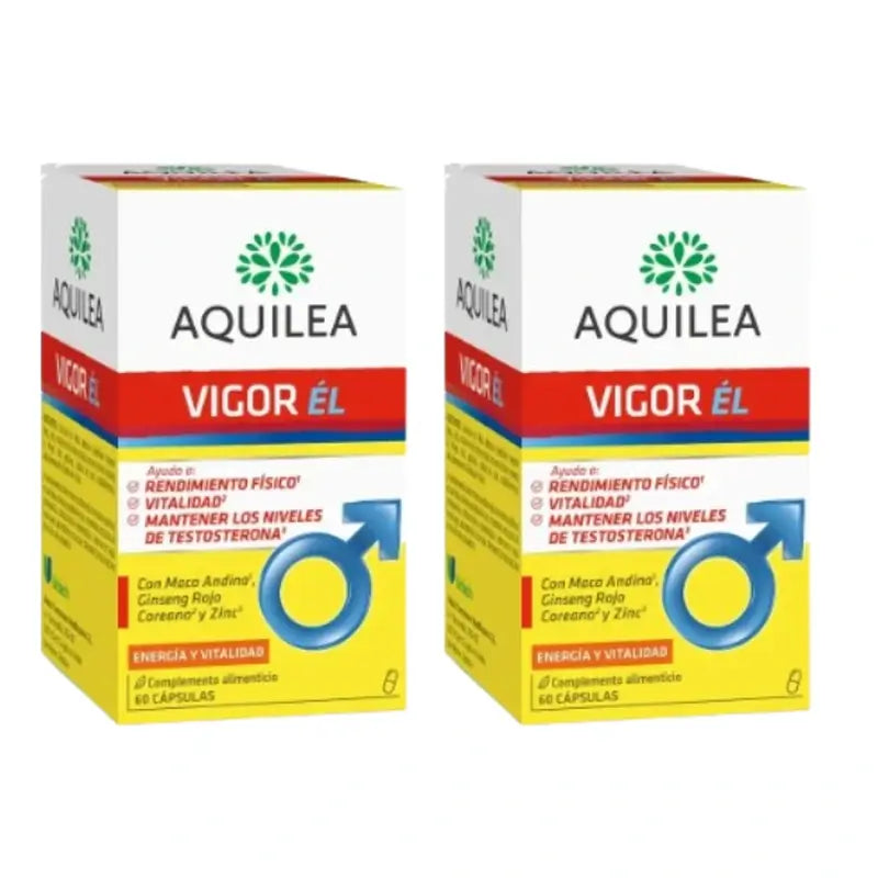 Aquilea Vigor Él, Pack 2 x 60 cápsulas