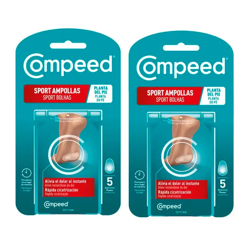 Compeed Pack Ampollas Planta Pie, 2x5 Unidades