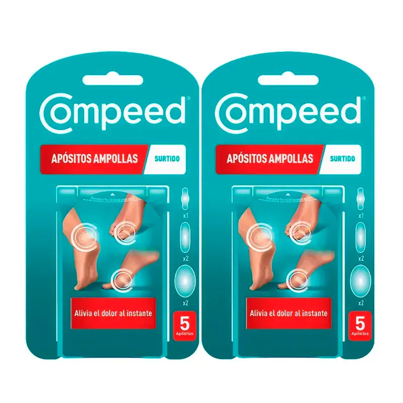 Compeed Pack Pack Mixto Ampollas, 2x5 Unidades