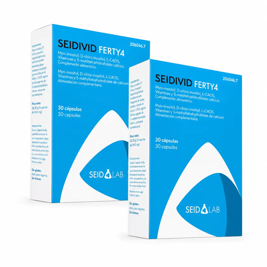 Seidivid Ferty4 , Pack 2x30 Cápsulas