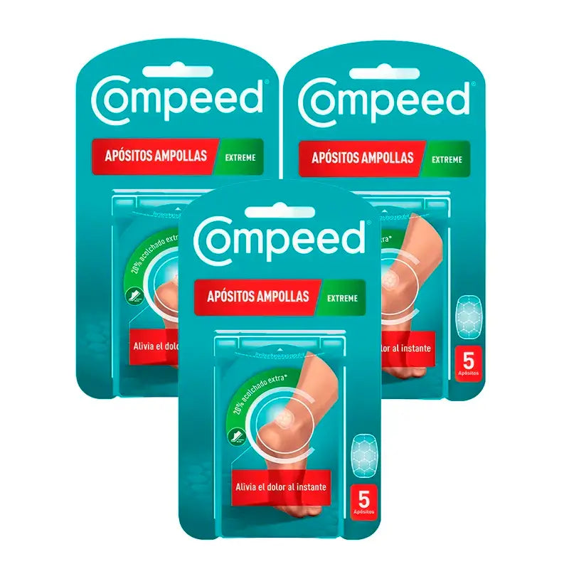 Compeed Pack Ampollas Extreme, 3x5 Unidades
