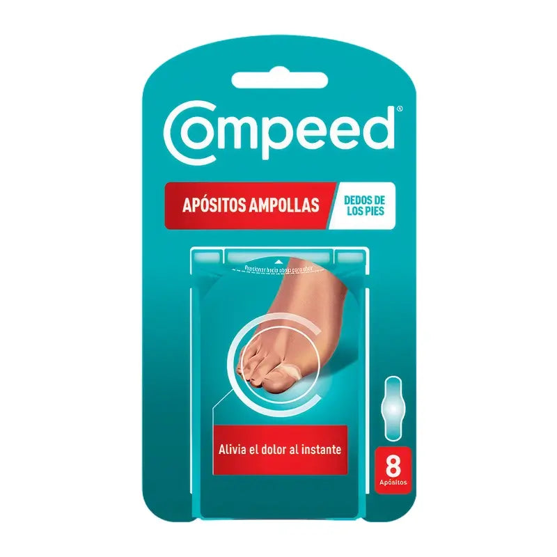 Compeed Pack Apósito Dedos Pies, 3x8 Unidades
