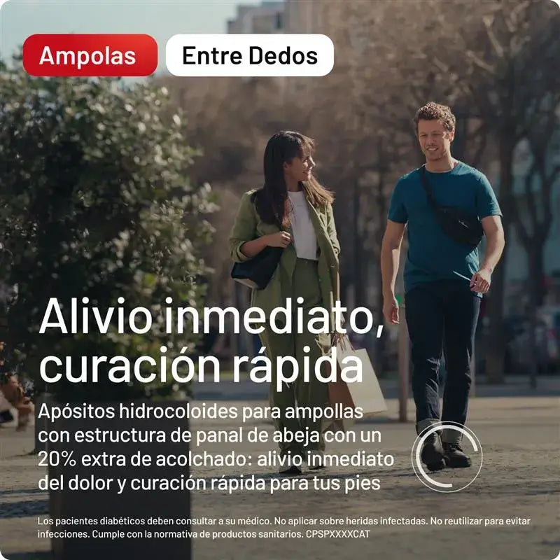 Compeed Pack Apósito Dedos Pies, 3x8 Unidades