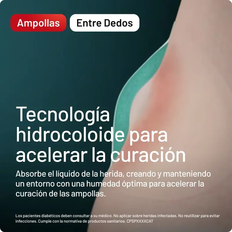 Compeed Pack Apósito Dedos Pies, 3x8 Unidades