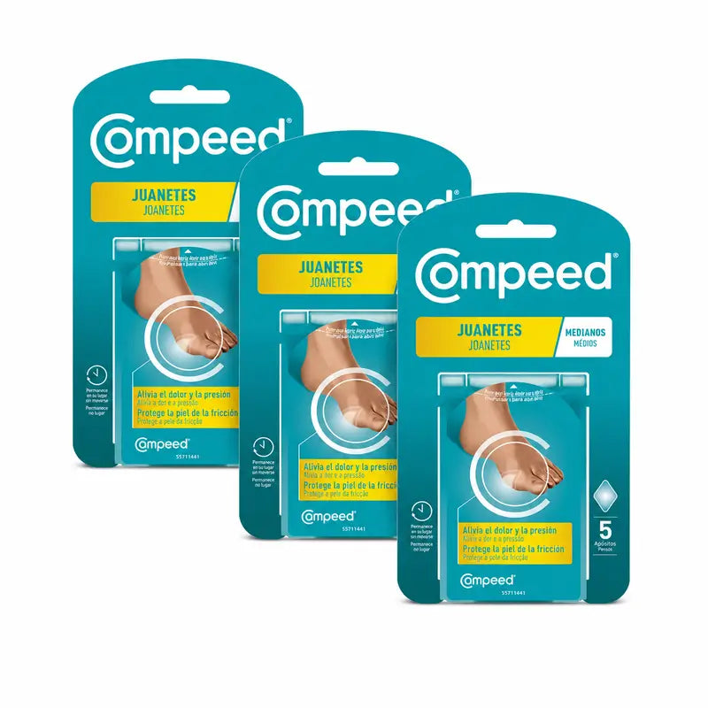 Compeed Pack Apósito Juanetes,3x5 Unidades