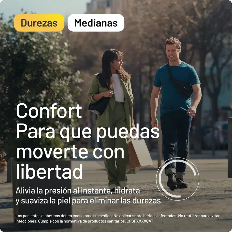 Compeed Pack Apósito Dureza Mediana, 4x6 Unidades