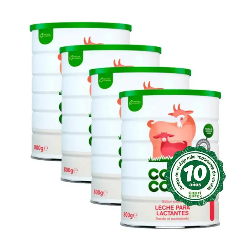 Capricare 1 Leche para Lactantes, Pack 4 X 800 gr