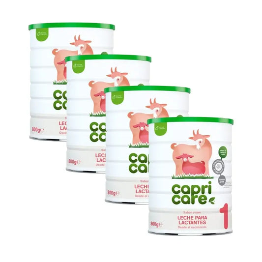 Capricare 1 Leche para Lactantes, Pack 4 X 800 gr