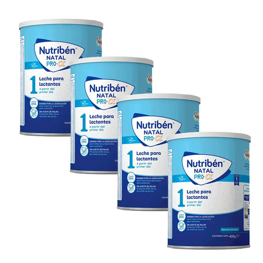 Nutribén Natal Pro-Alfa Leche Inicio, 4 X 400 gr