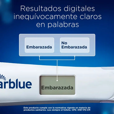 Clearblue Pack  Ultratemprana Digital Test De Embarazo, 6 pruebas