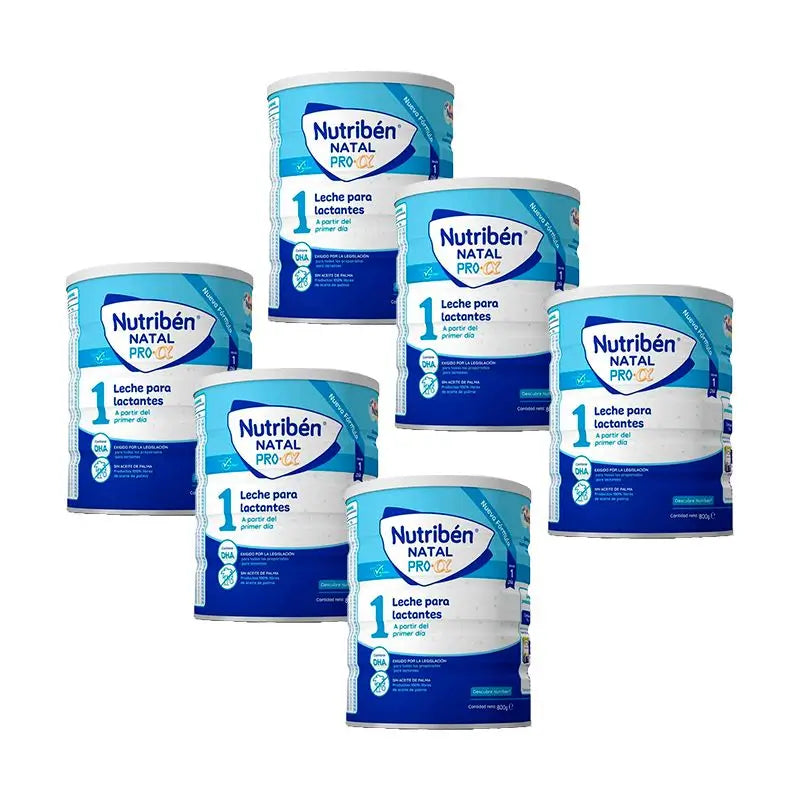 Nutribén Natal Pro-Alfa Leche Inicio, 6 X 800 gr