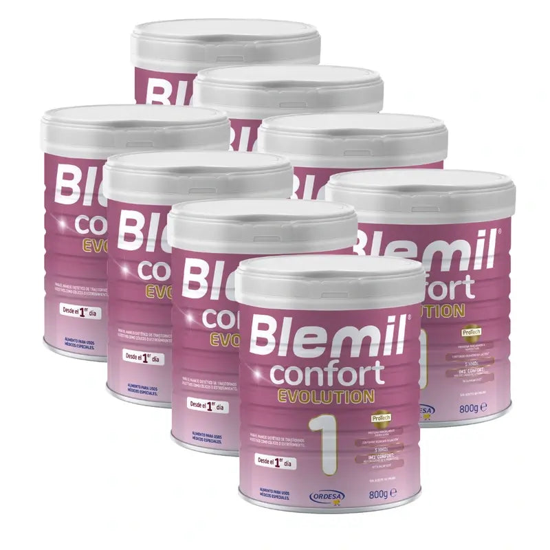 Blemil 1 Confort Evolution, Pack 8x800 gr
