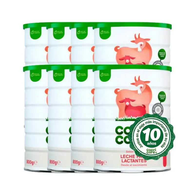 Capricare 1 Leche para Lactantes, Pack 8 X 800 gr