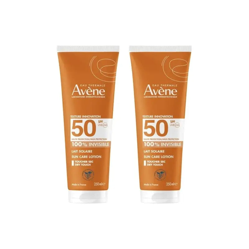 Avene Leche Solar SPF50+ 2x250 ml