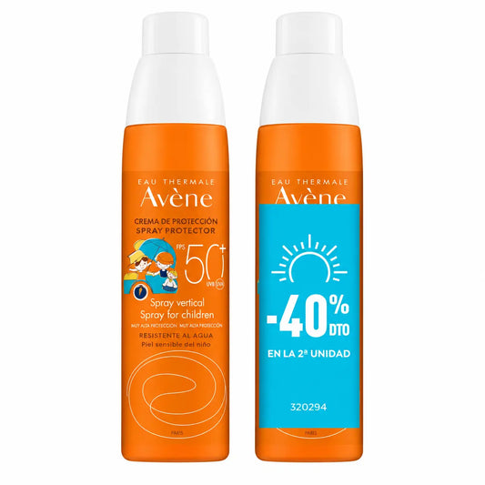 Avène solar Spray Niños SPF50+ Pack 2x200 ml