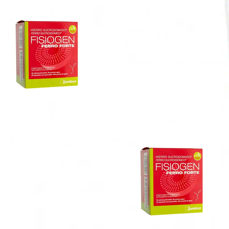 Fisiogen Ferro Forte, Pack 2x30 Sobres