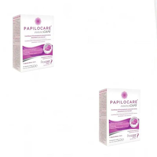 Papilocare Inmunocaps, Pack 2x30 Cápsulas