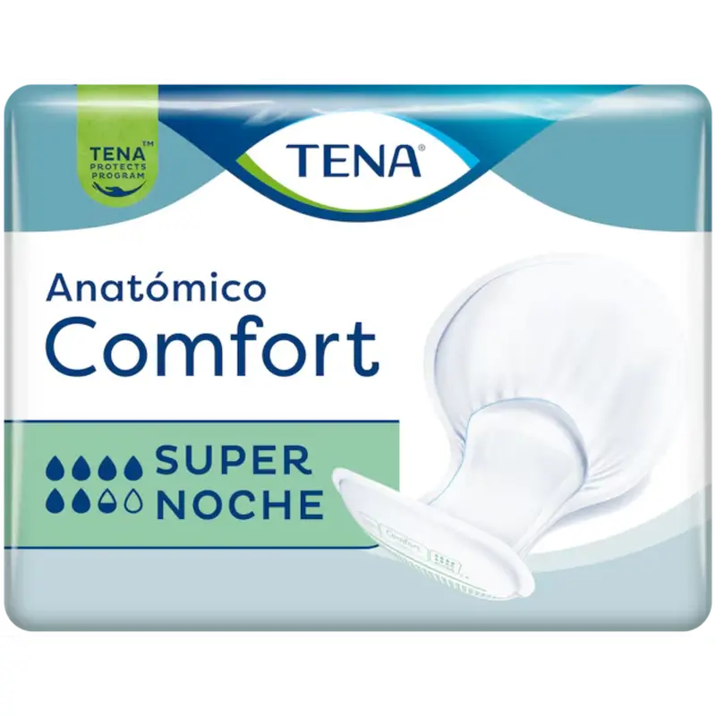 Tena Pañal Anatómico Comfort Super Noche , 80 unidades talla única