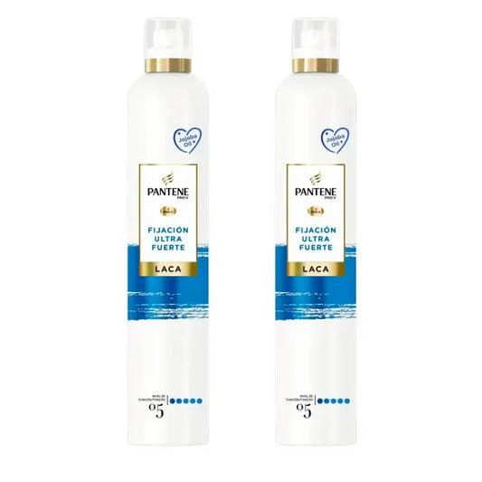 Pantene E Pro-V Laca Fijación Ultrafuerte, Pack 2 x 370 Ml