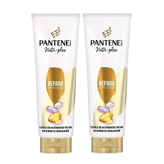Pantene Nutri Plex Acondicionador Repara Y Protege, Pack 2 x 325Ml