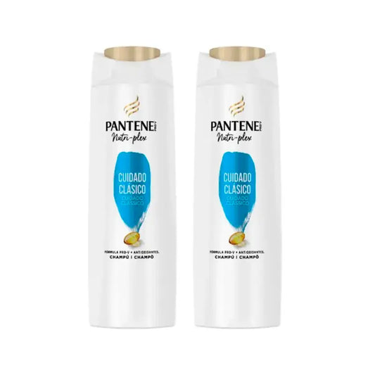 Pantene Nutri Plex Champú Clásico , Pack 2 x 385Ml