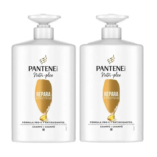 Pantene Nutri Plex Champú Repara Y Protege , Pack 2 x 1000Ml