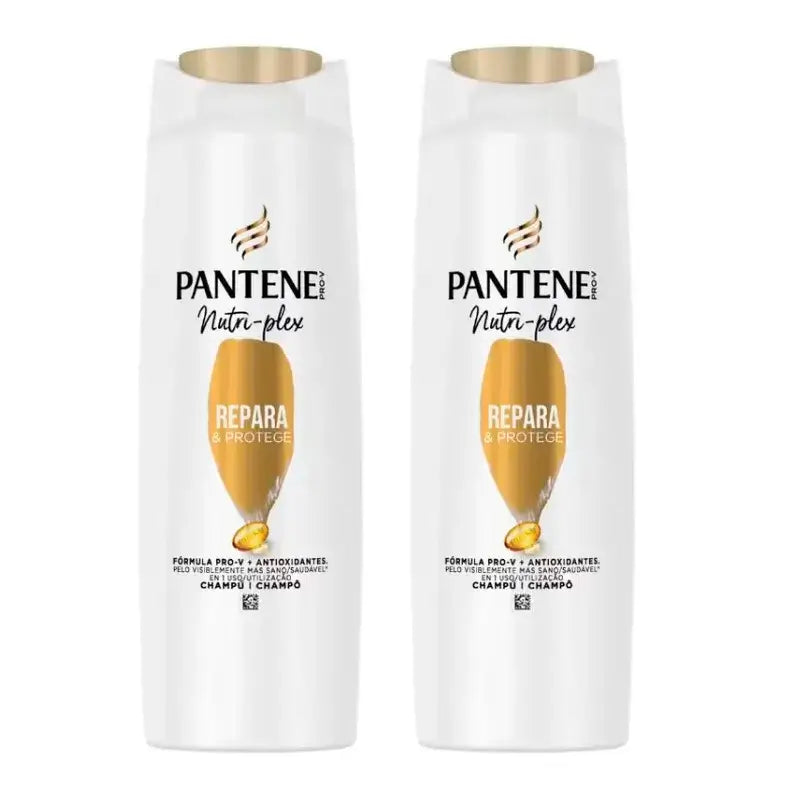 Pantene Nutri Plex Champú Repara Y Protege , Pack 2 x 385Ml